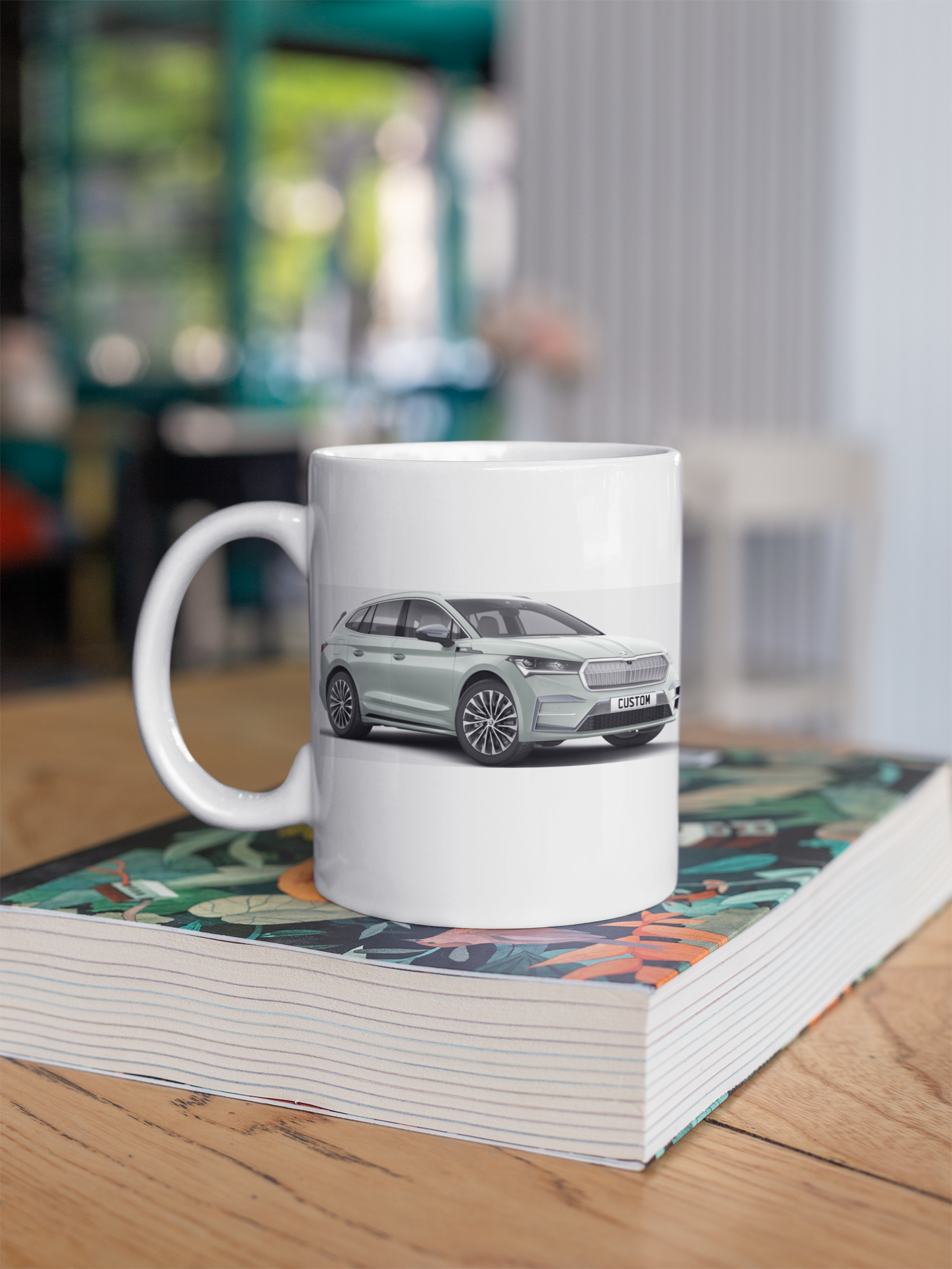 Personalised Skoda Enyaq 85 L&K Mug