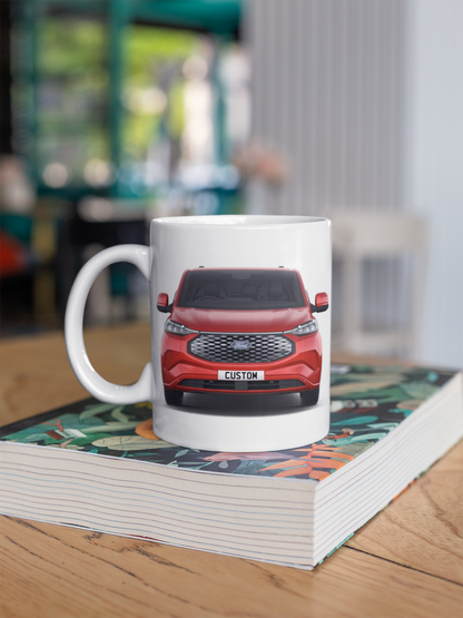 Personalised Ford E-Transit Custom Limited Mug