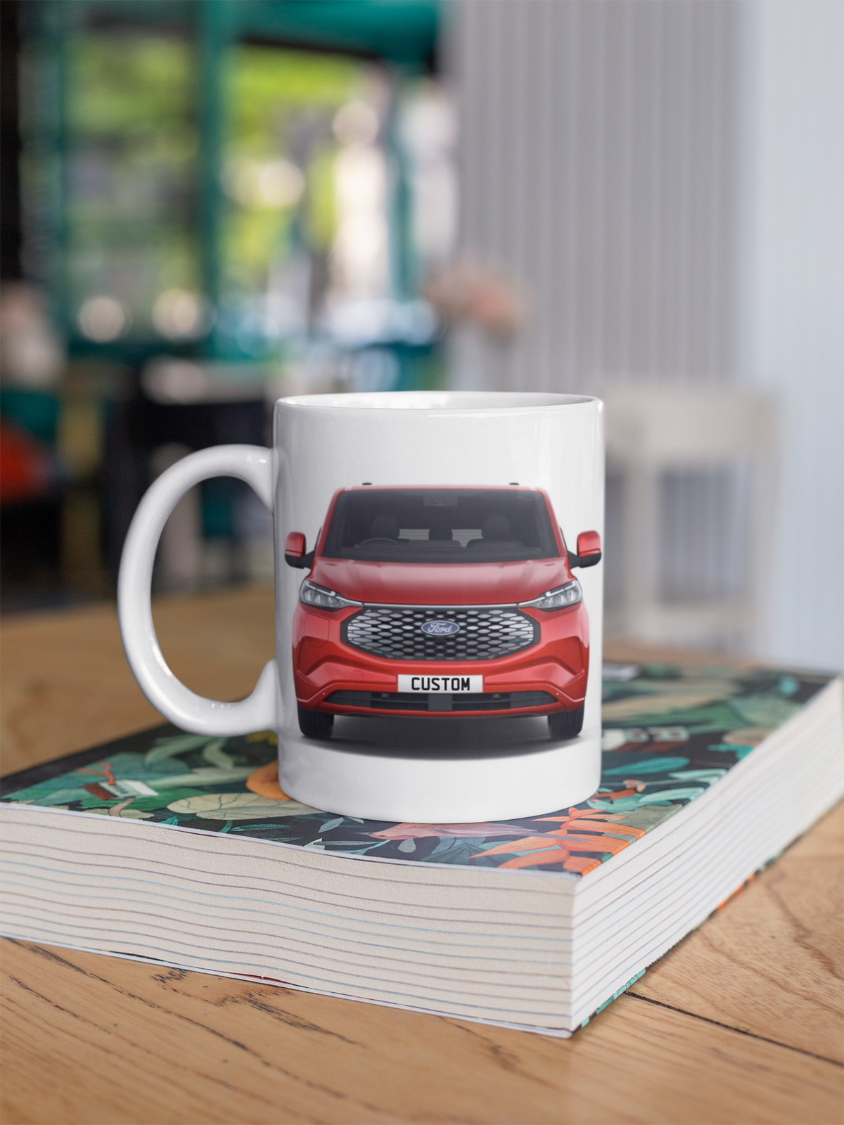 Personalised Ford E-Tourneo Custom Titanium Mug