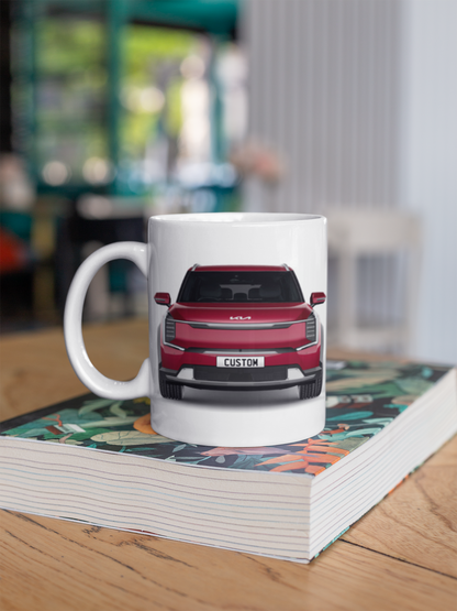 Personalised Kia EV9 Air Mug