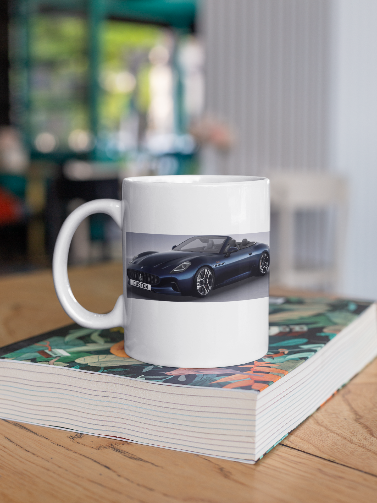 Personalised Maserati GranCabrio Folgore Mug