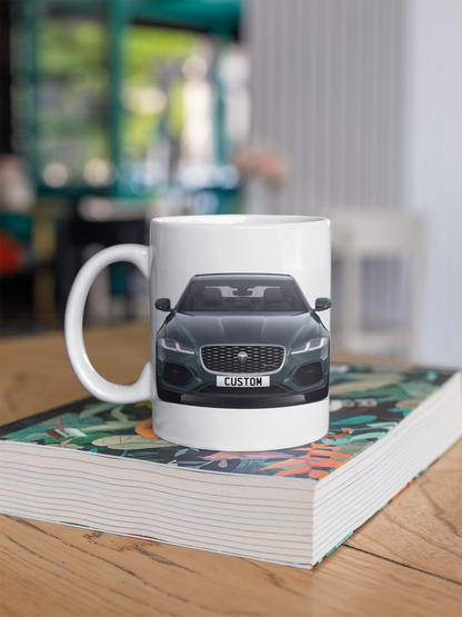 Personalised Jaguar XF R Dynamic S Mug