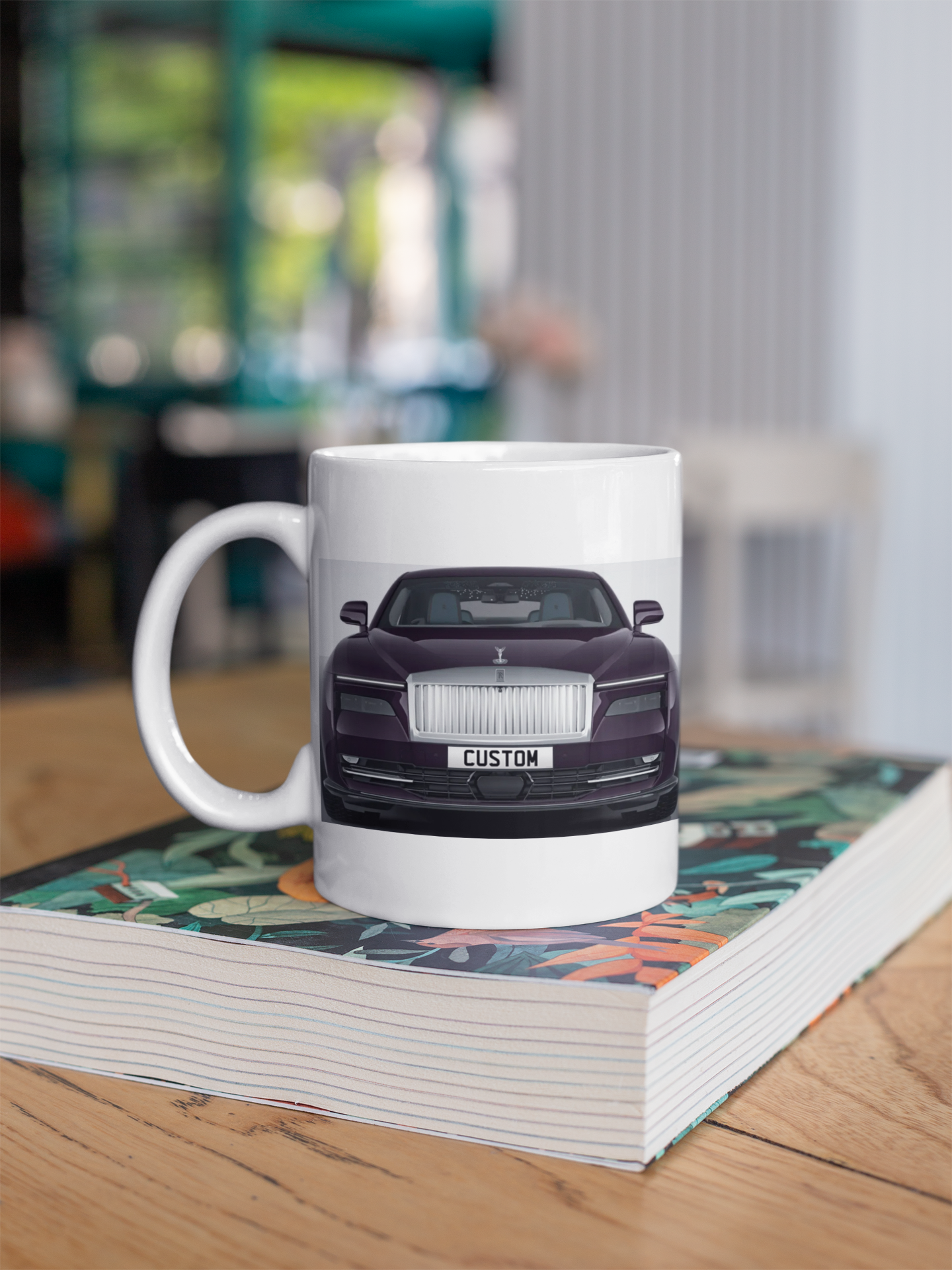 Personalised Rolls Royce Spectre Mug