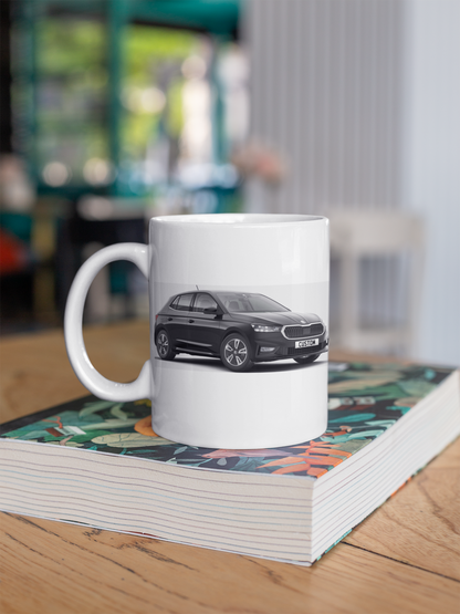 Personalised Skoda Fabia SE L Mug