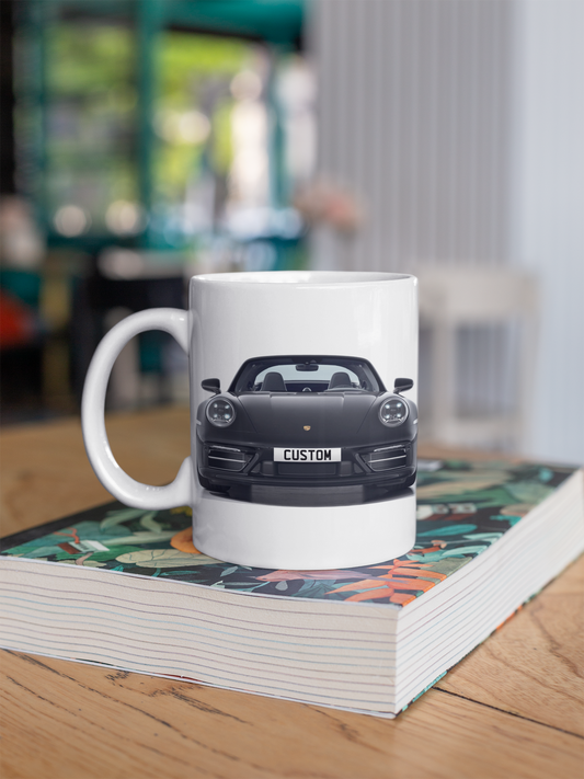 Personalised Porsche 911 Edition 50 Years Porsche Design Mug