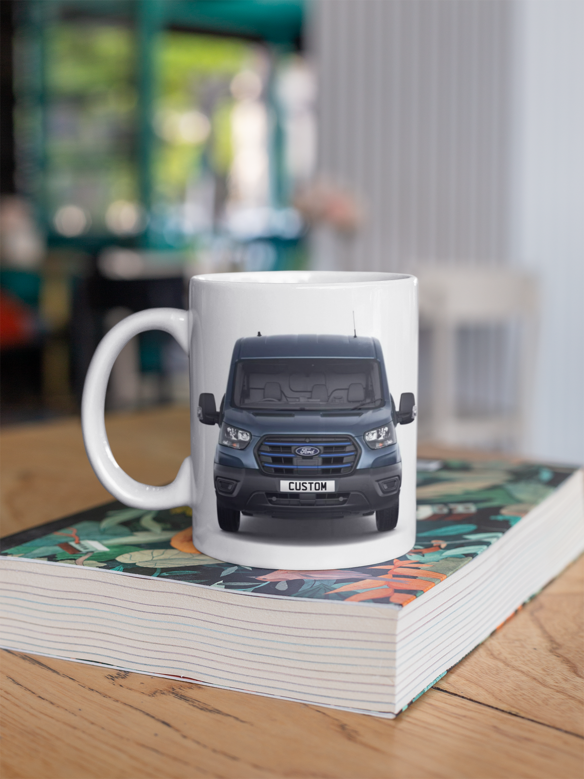 Personalised Ford E-Transit Leader Mug