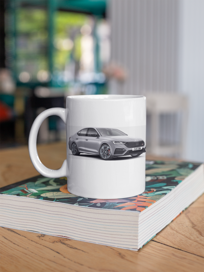 Personalised Skoda Octavia vRS Mug