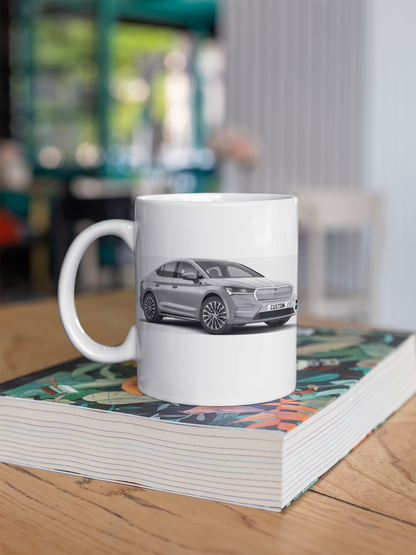 Personalised Skoda Enyaq Coupe 85 L&K Mug