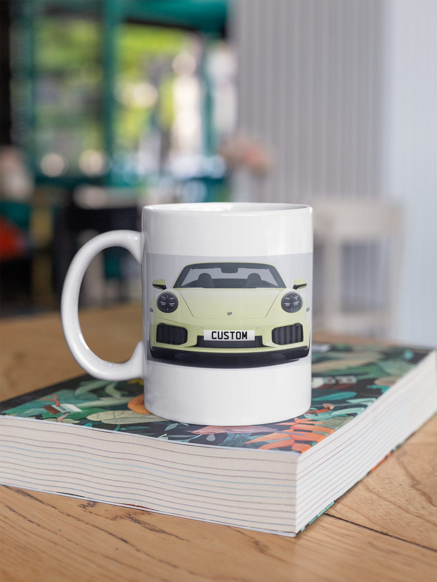 Personalised Porsche 911 Turbo S Cabriolet Mug