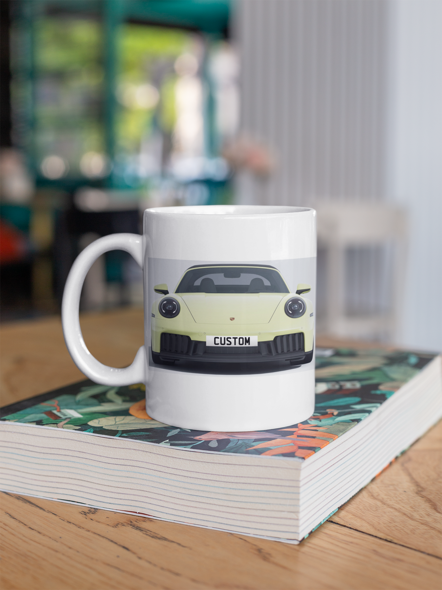 Personalised Porsche 911 Targa 4 GTS Mug