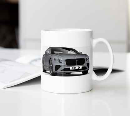 Personalised Bentley Continental GT Mug