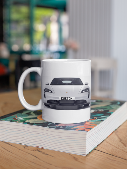 Personalised Porsche Taycan 4S Mug