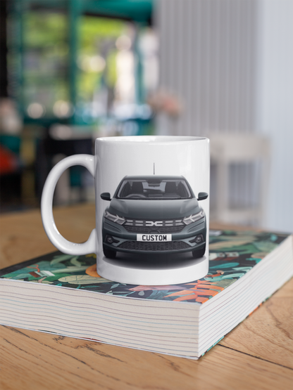 Personalised Dacia Sandero Expression Mug