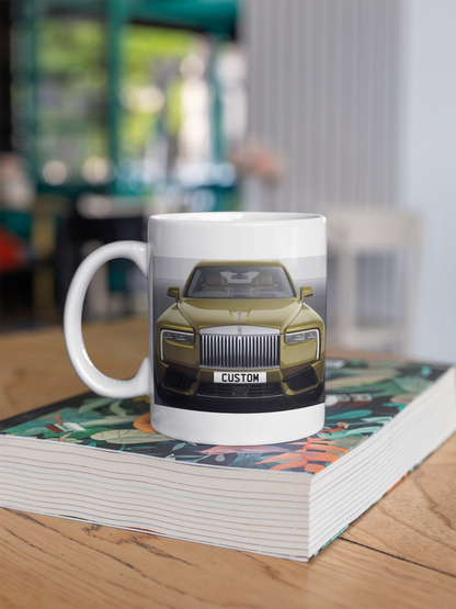 Personalised Rolls Royce Cullinan Mug