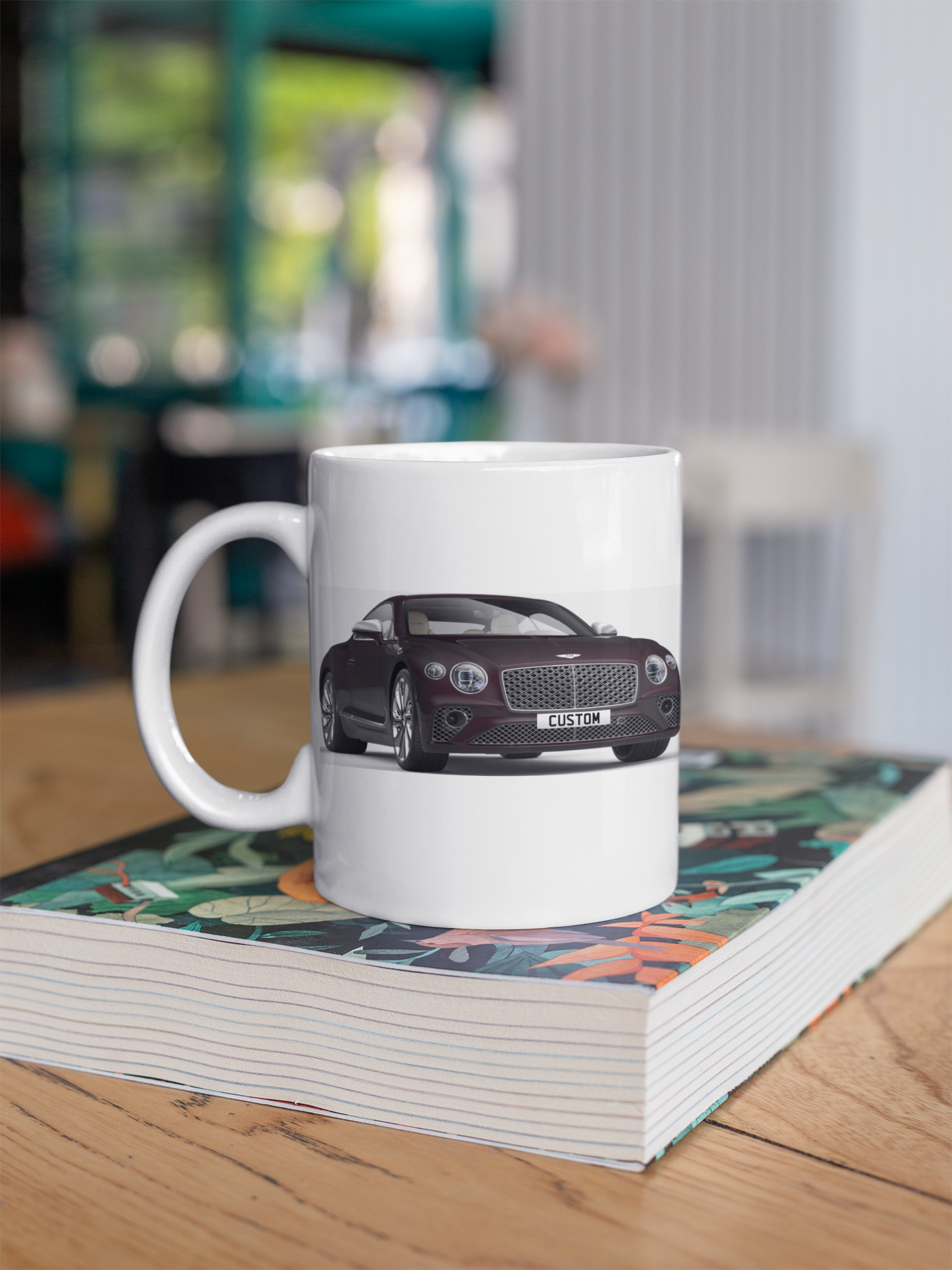 Personalised Bentley Continental GT Mulliner Mug