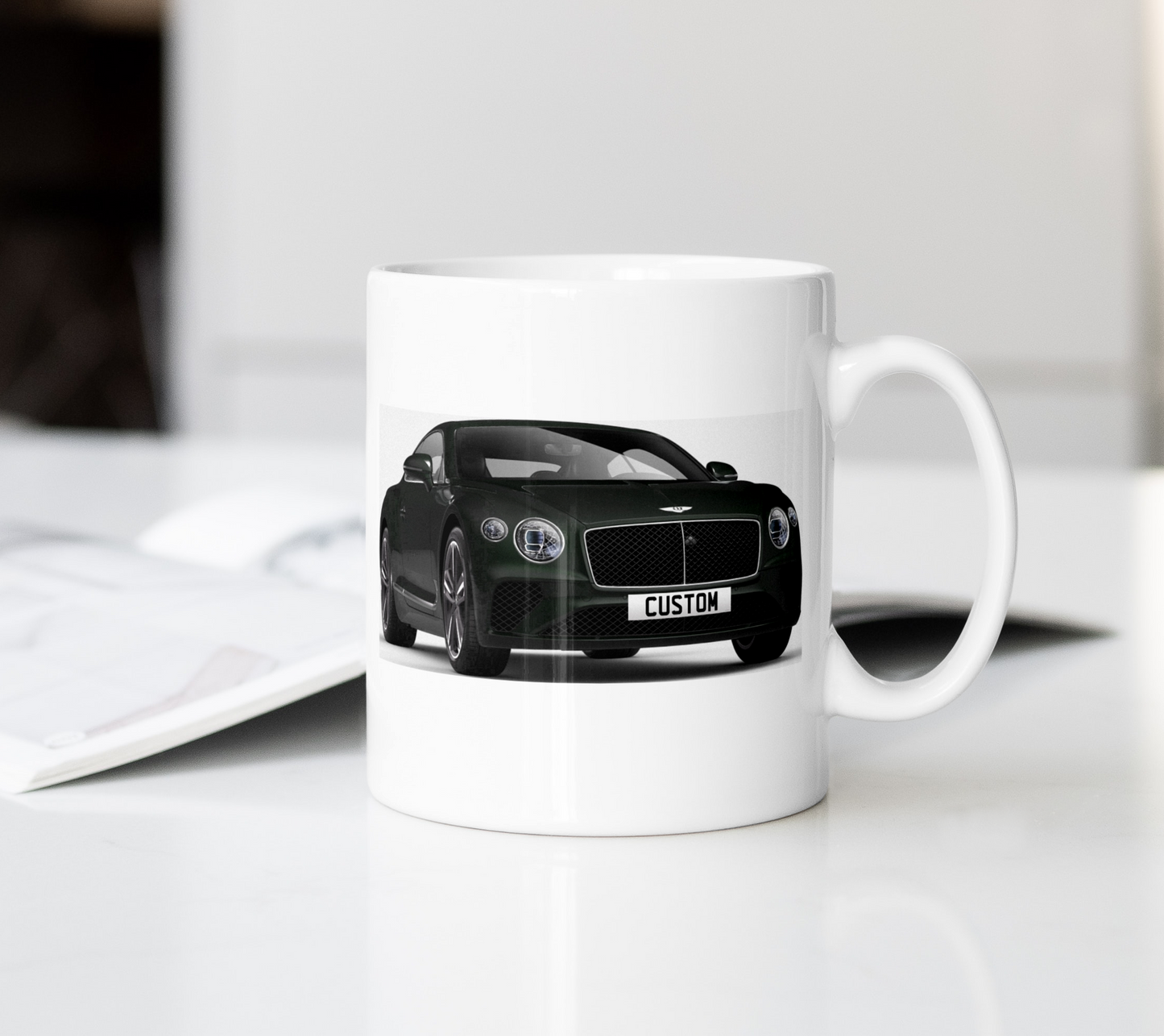 Personalised Bentley Continental GT Mug