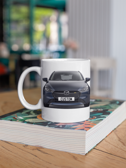 Personalised Mazda 2 Exclusive Line Mug