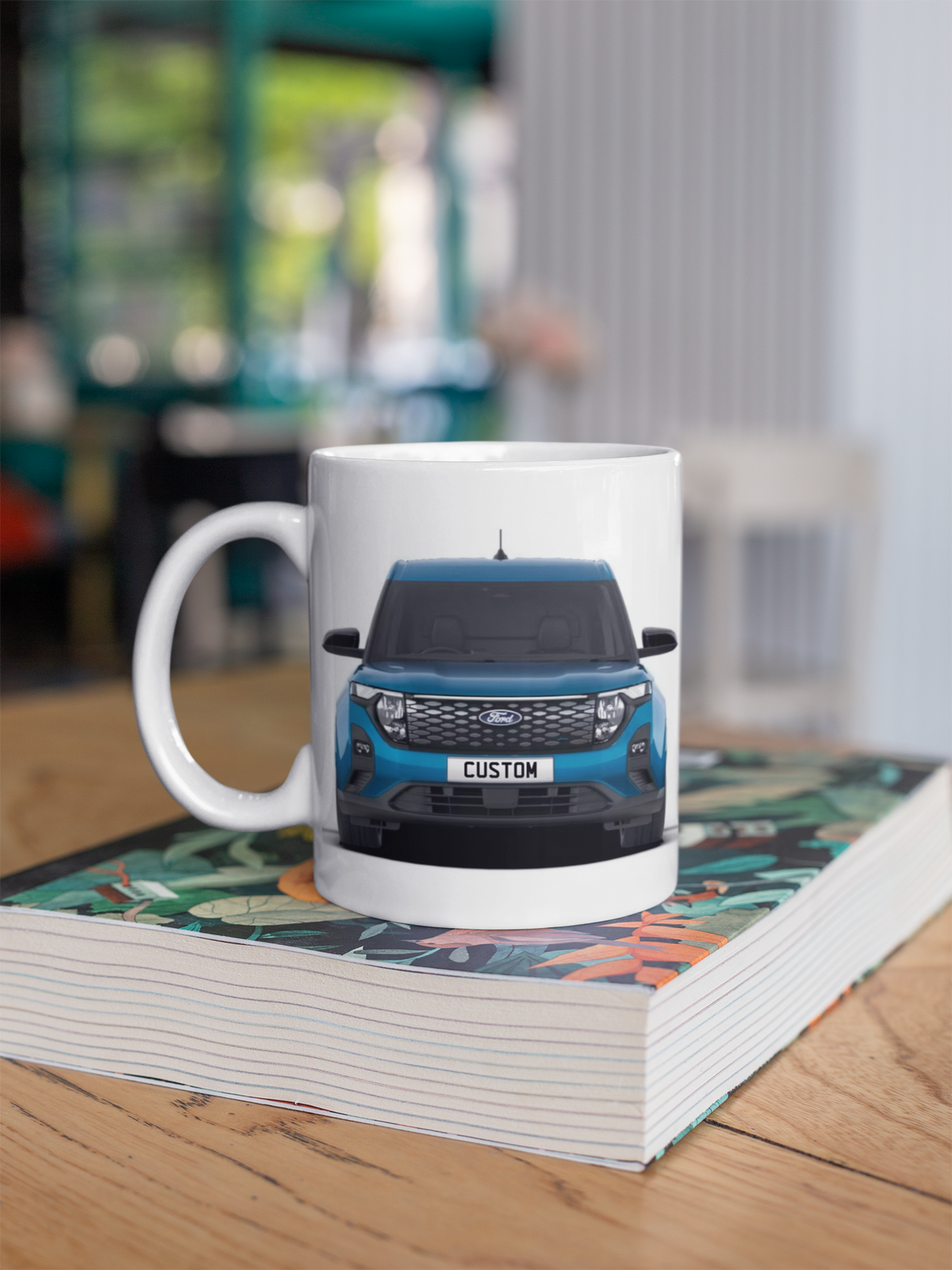 Personalised Ford E-Transit Courier Limited Mug