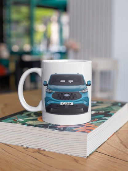 Personalised Ford E-Tourneo Custom Zetec Mug