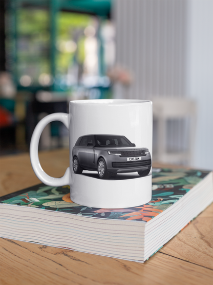 Personalised Land Rover Range Rover Shadow Exterior Mug