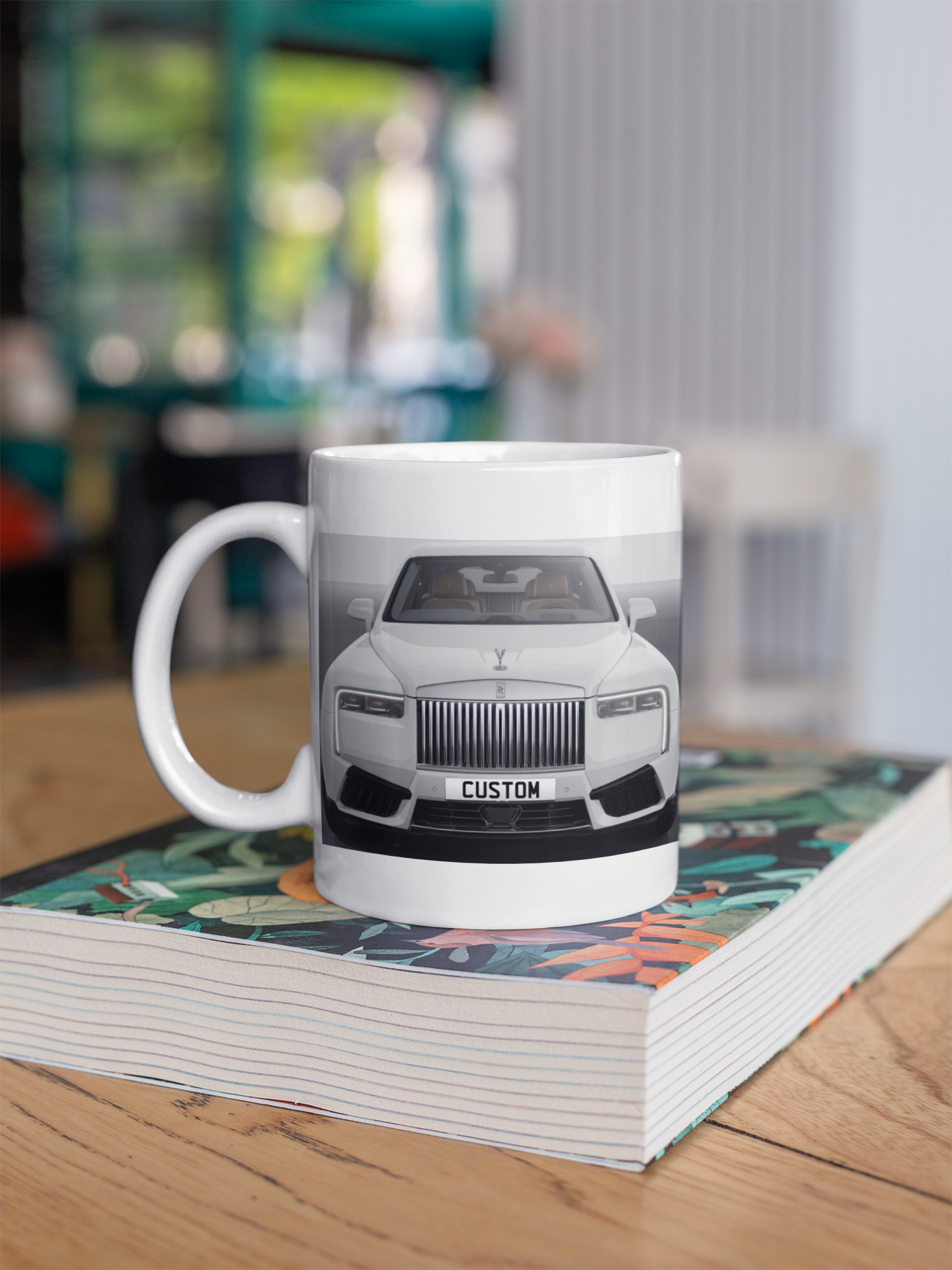 Personalised Rolls Royce Cullinan Mug