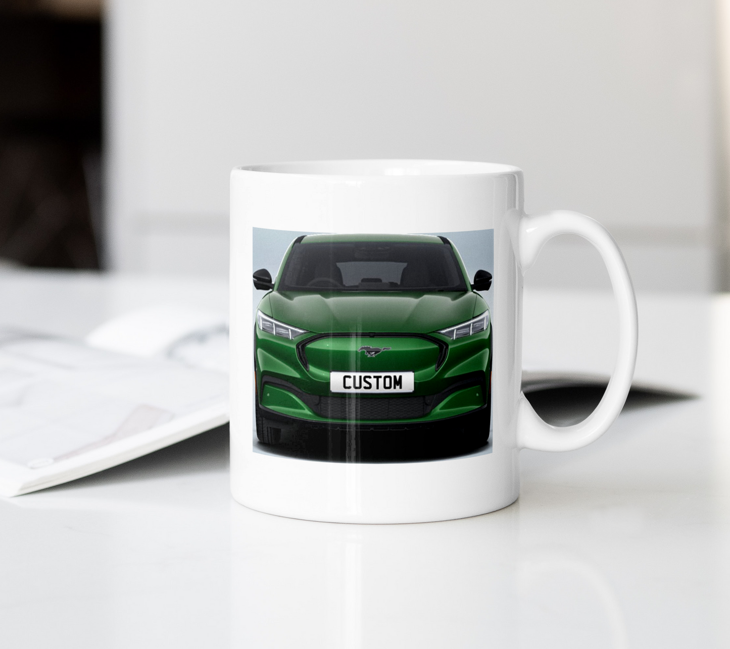 Personalised Ford Mustang Mach-E Premium Mug