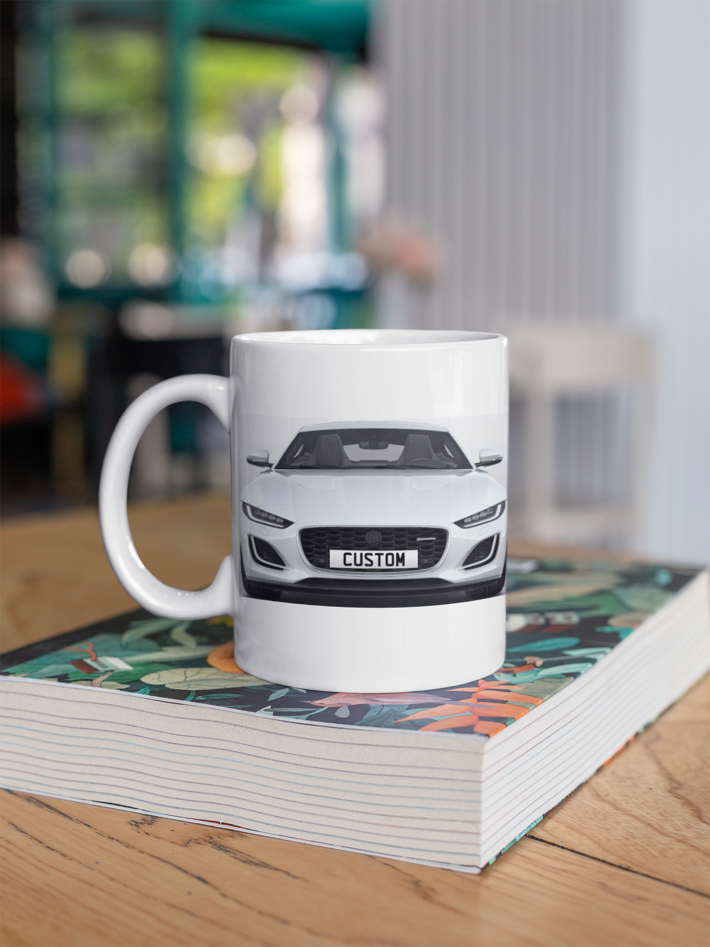 Personalised Jaguar F-Type R Dynamic Mug