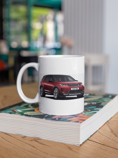 Personalised Land Rover Discovery Sport Metropolitan Mug