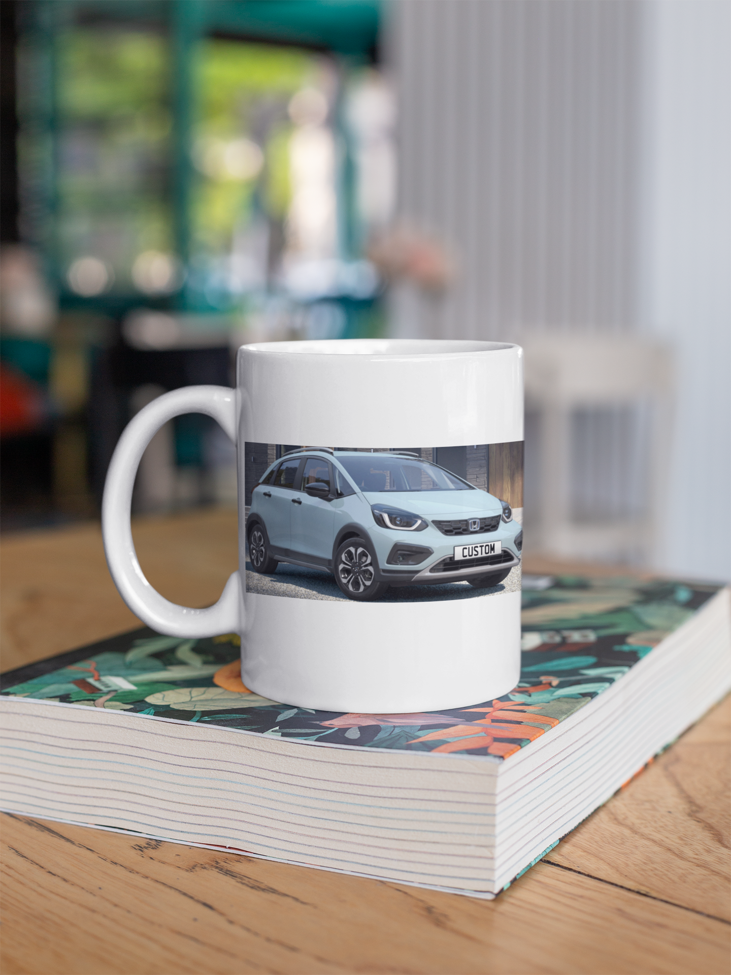 Personalised Honda Jazz Mug