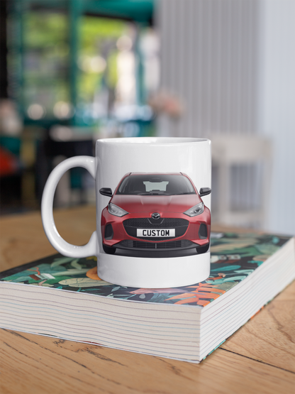 Personalised Mazda 2 Hybrid Exclusive Line Mug