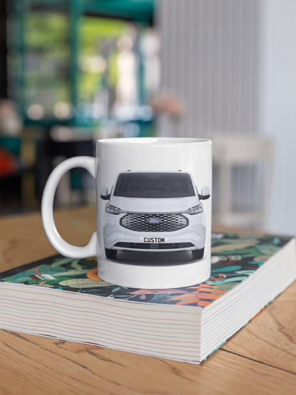 Personalised Ford E-Transit Custom Limited Mug