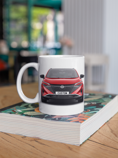Personalised Nissan Qashqai Tekna+ Mug