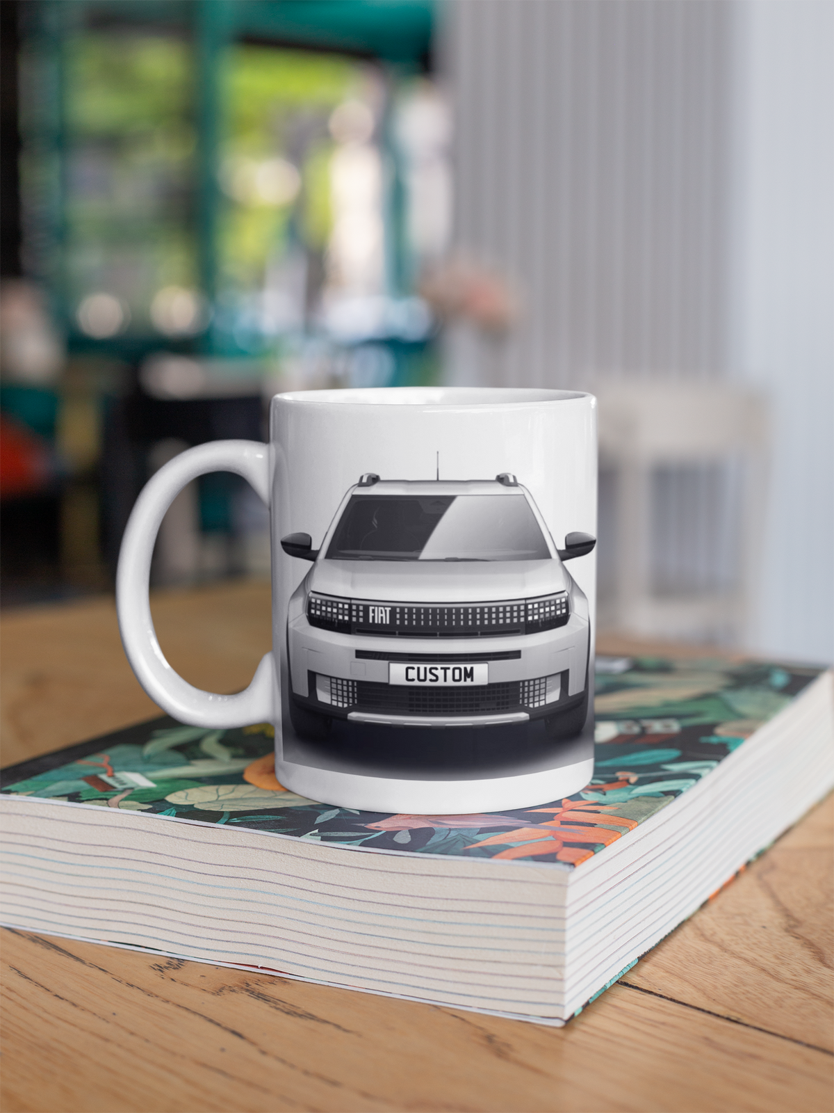 Personalised Fiat Grande Panda Icon Mug