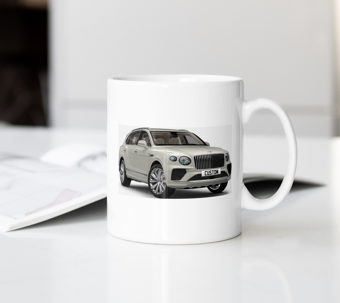 Personalised Bentley Bentayga Azure Mug