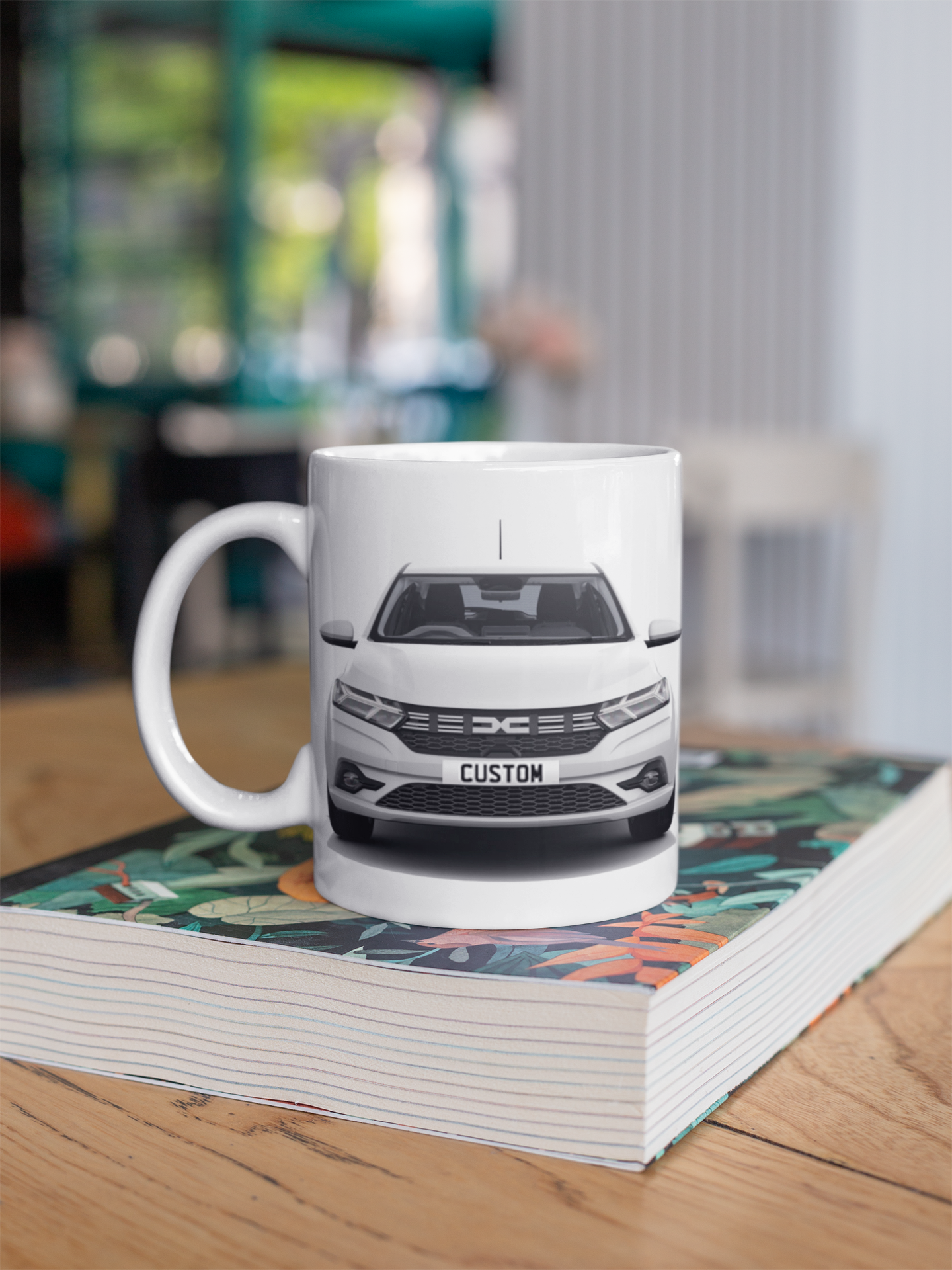 Personalised Dacia Sandero Expression Mug
