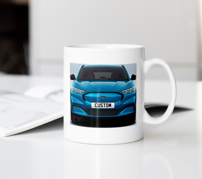 Personalised Ford Mustang Mach-E Premium Mug