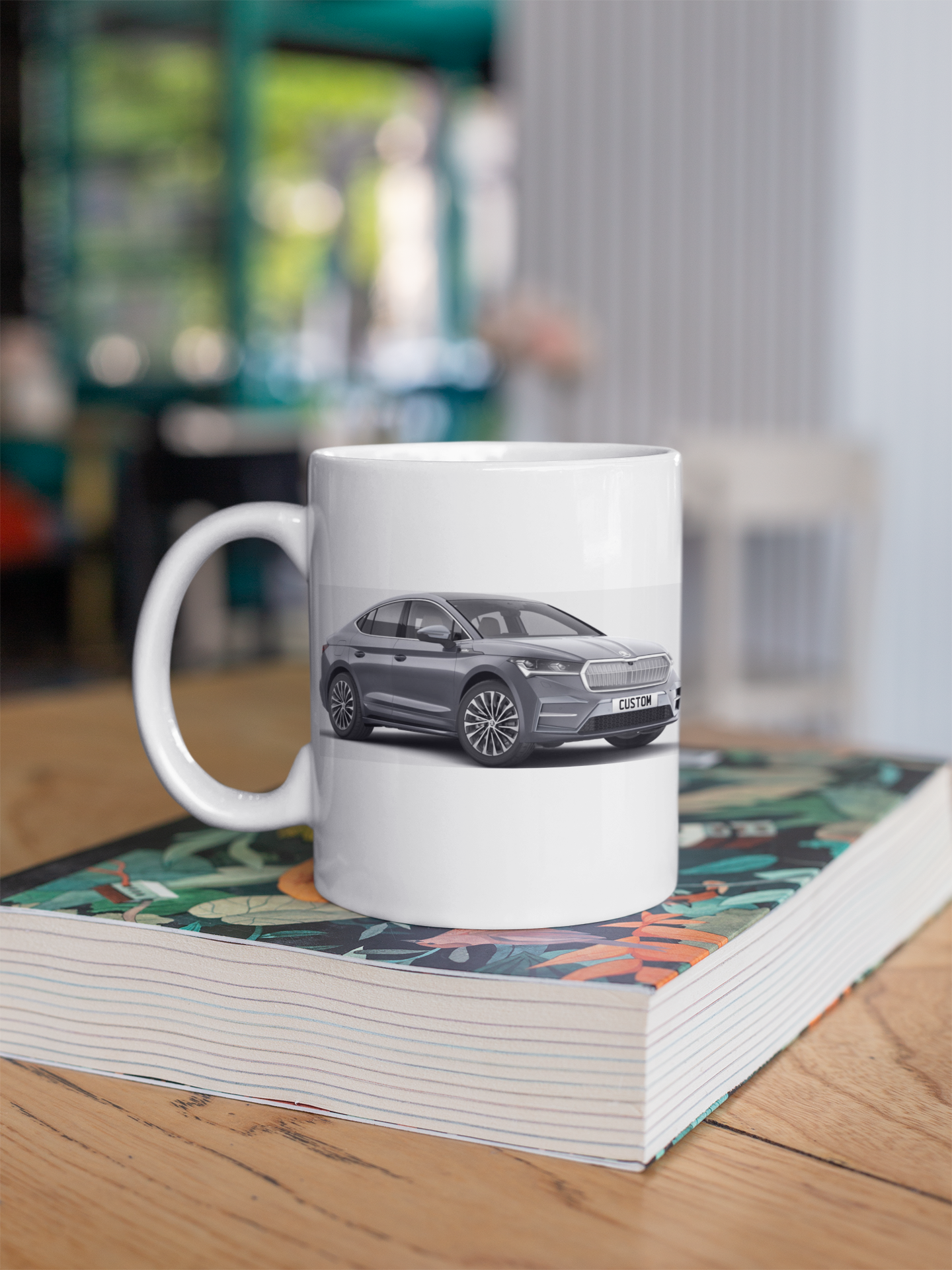 Personalised Skoda Enyaq Coupe 85 L&K Mug