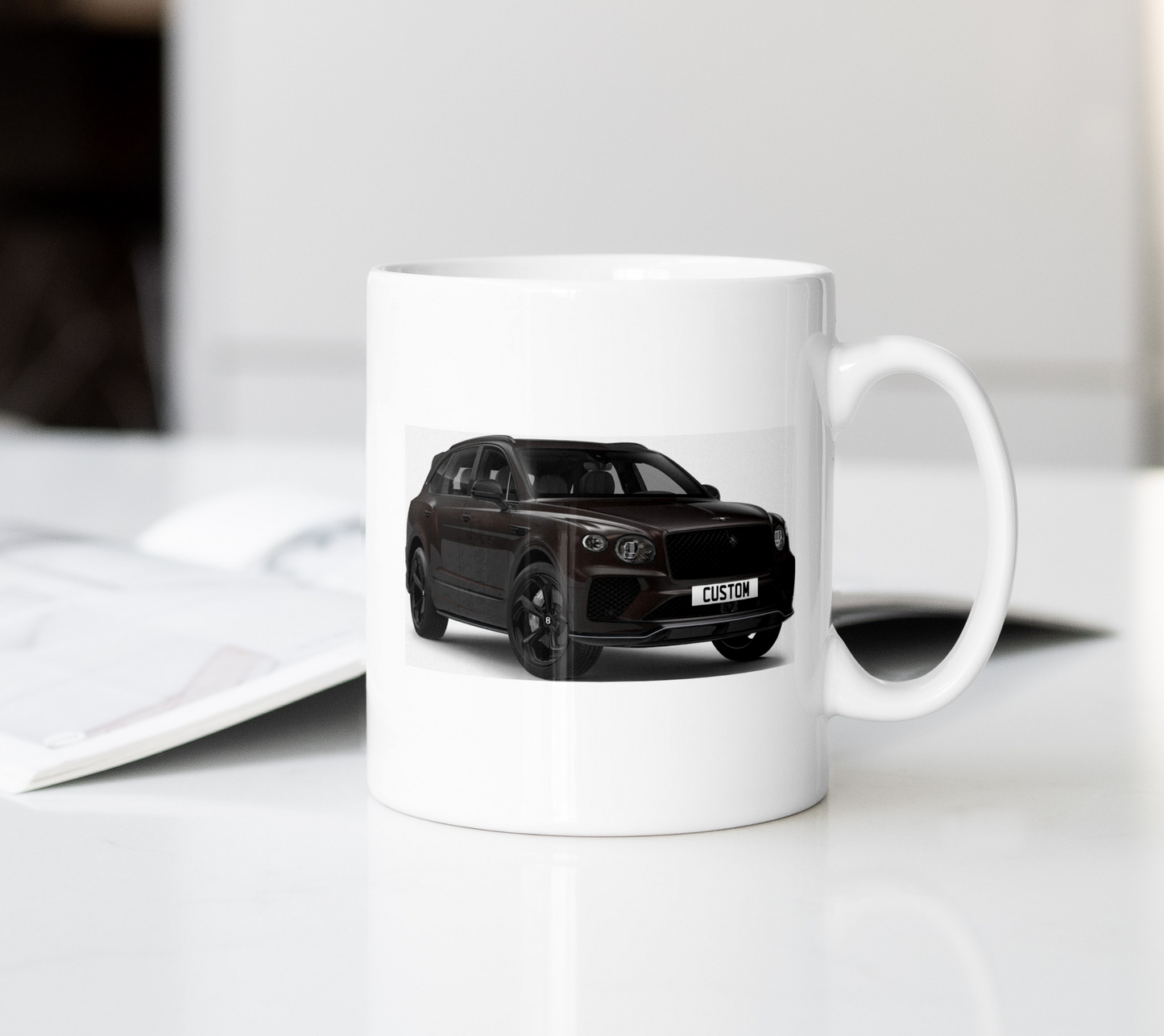 Personalised Bentley Bentayga S Black Edition Mug