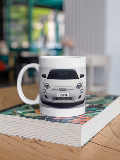 Personalised Fiat 500e Hatchback La Prima Mug