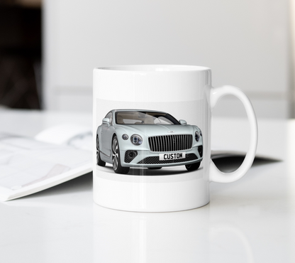 Personalised Bentley Continental GT Azure Mug