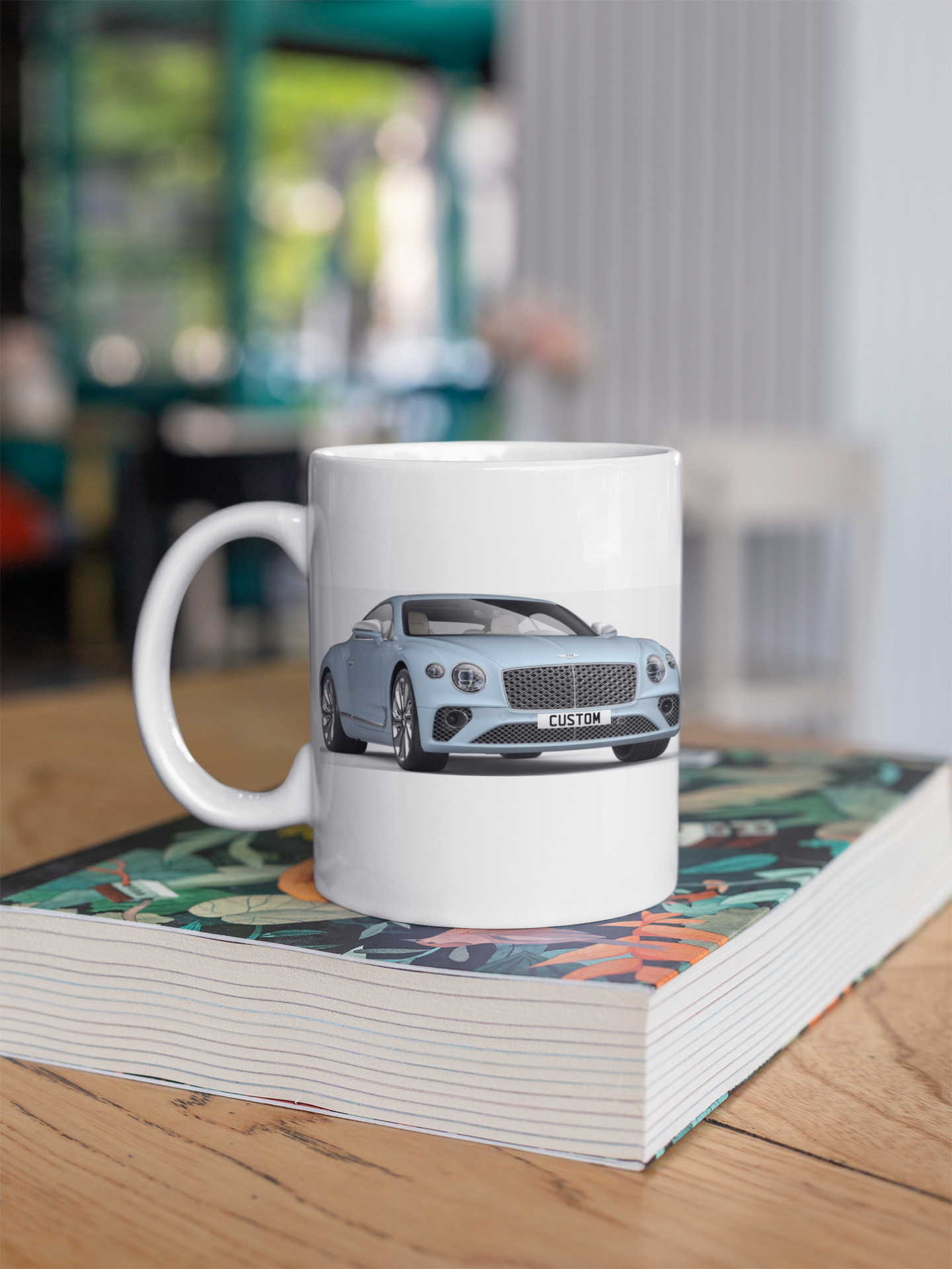 Personalised Bentley Continental GT Mulliner Mug