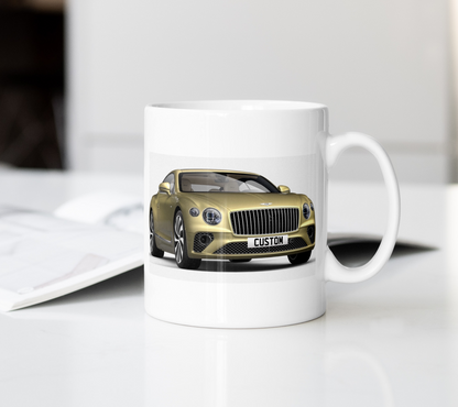 Personalised Bentley Continental GT Azure Mug