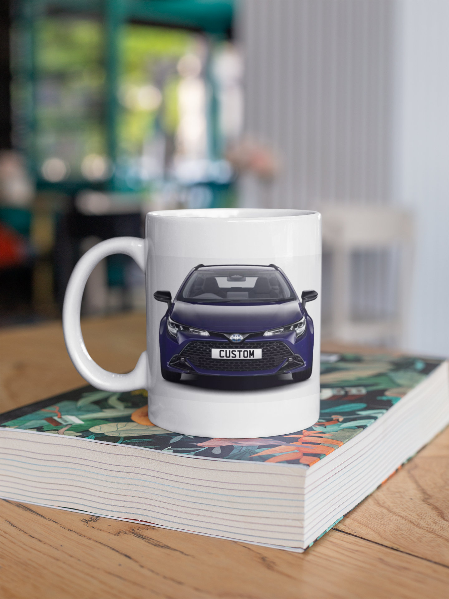 Personalised Toyota Corolla Touring Icon Mug