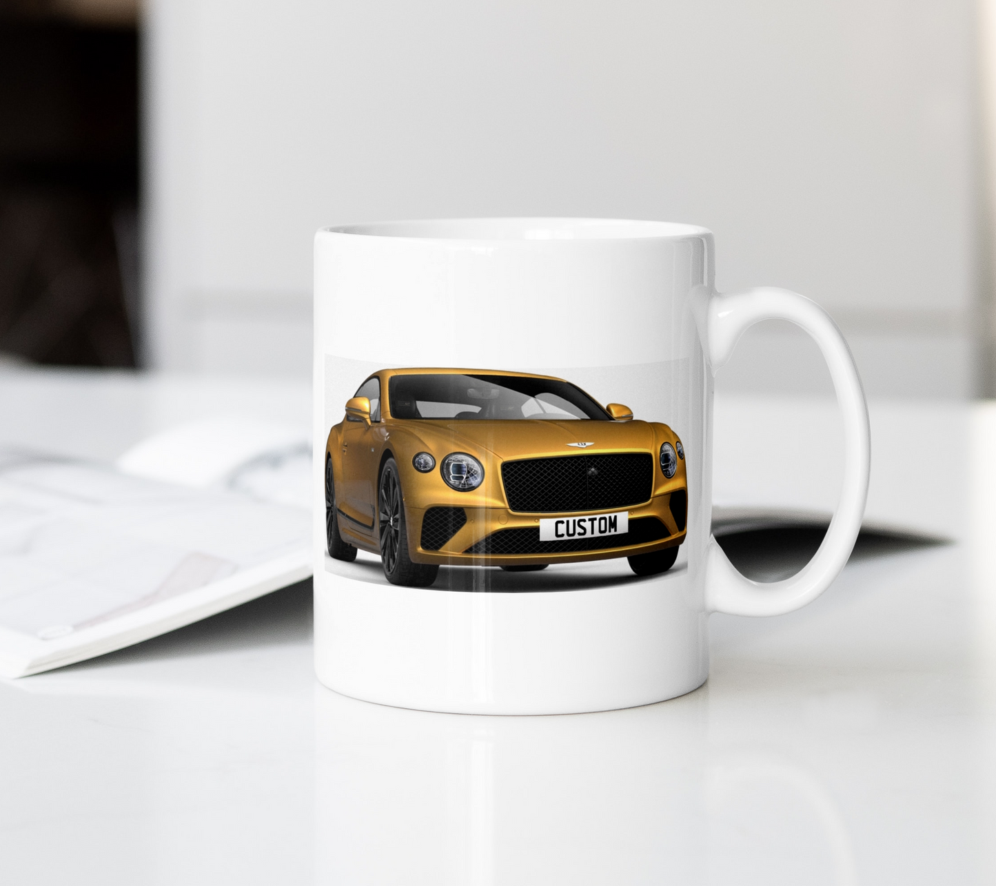 Personalised Bentley Continental GT S Mug