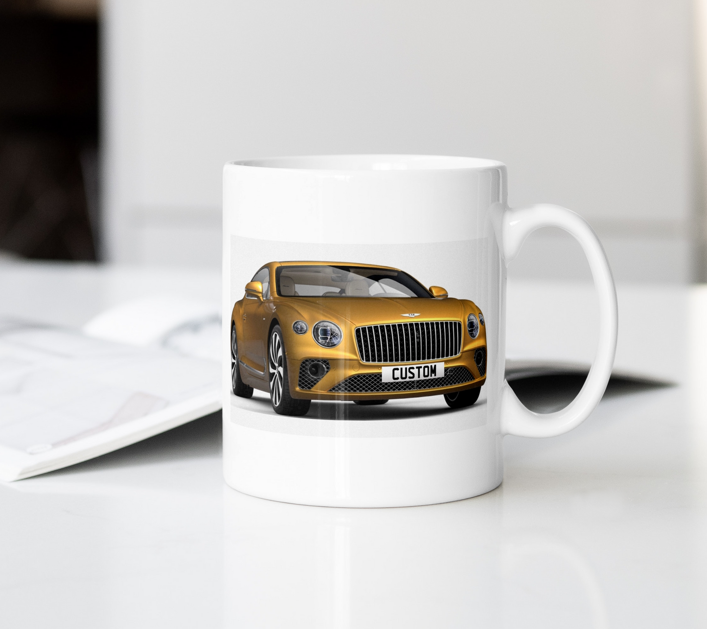 Personalised Bentley Continental GT Azure Mug