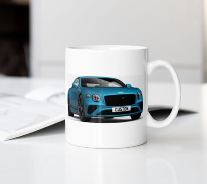 Personalised Bentley Continental GT S Mug