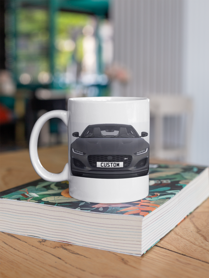 Personalised Jaguar F-Type R 75 Mug