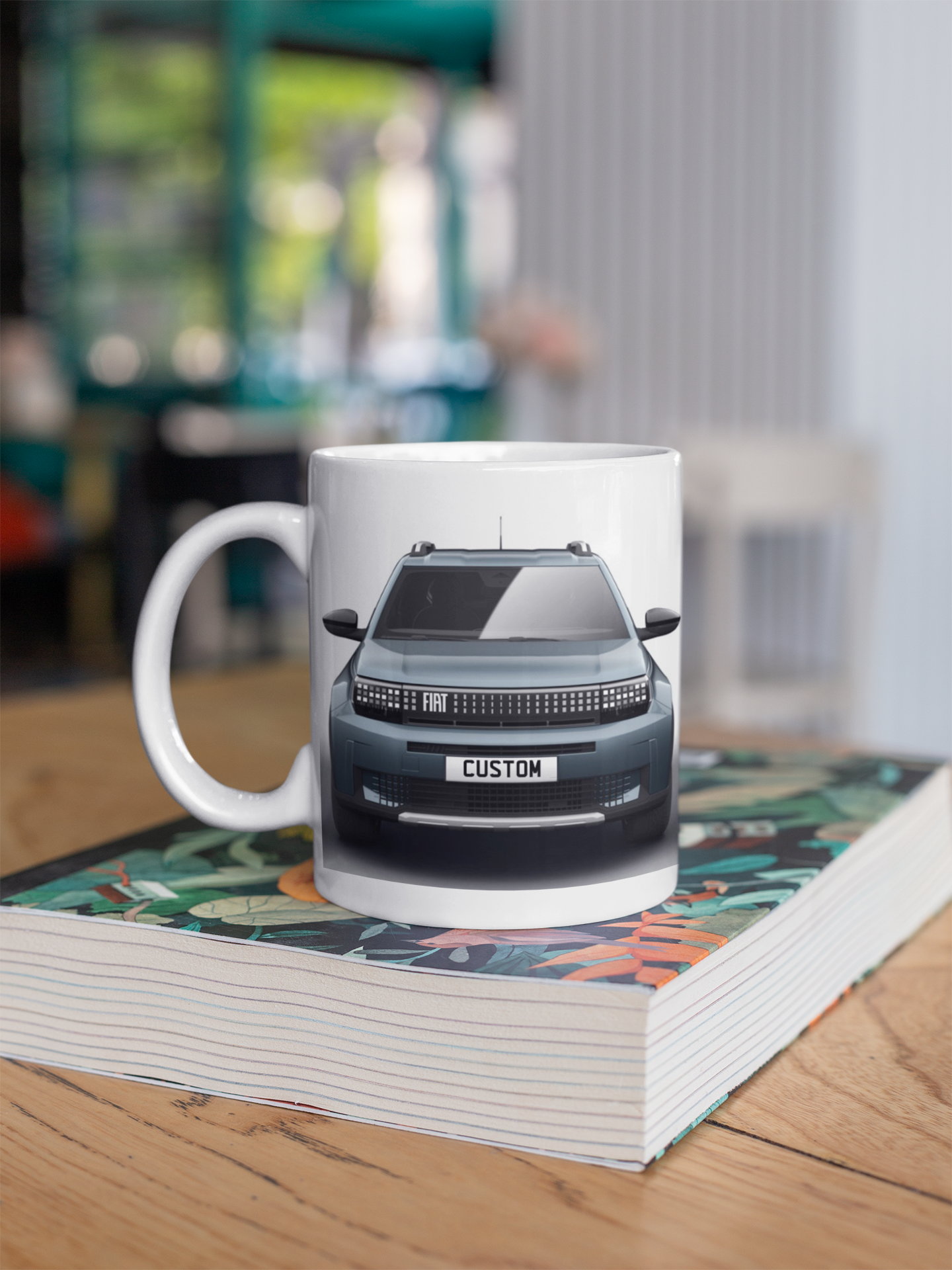 Personalised Fiat Grande Panda Icon Mug