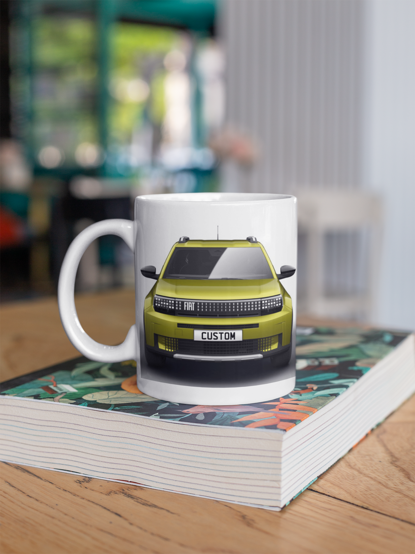Personalised Fiat Grande Panda Icon Mug