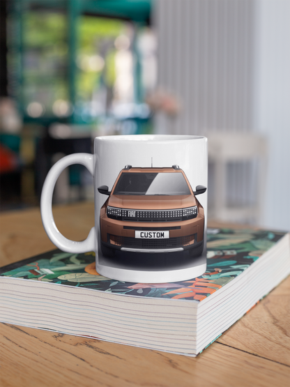 Personalised Fiat Grande Panda Icon Mug